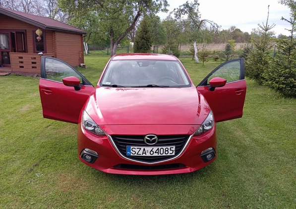 Mazda 3 cena 51000 przebieg: 121200, rok produkcji 2014 z Wysoka małe 137